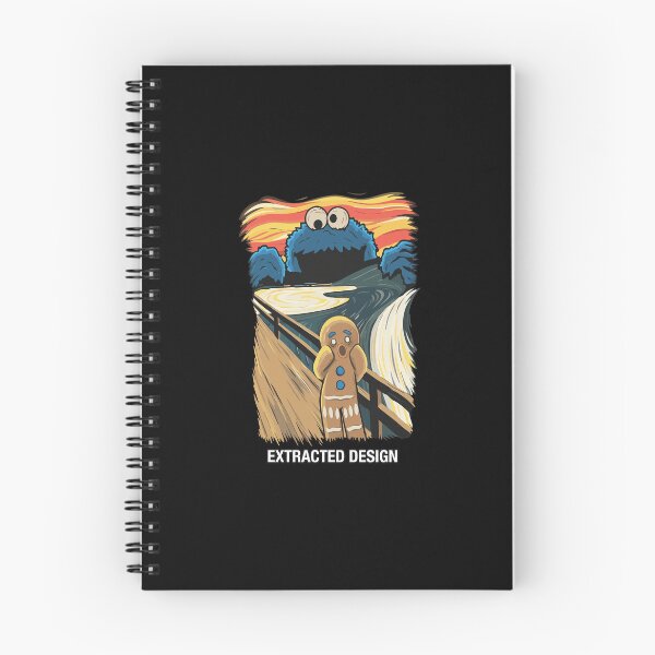 Item preview, Cookie Monster Screams Over Gingerbread Man Art Mashup designed and sold by AlexzanWeiss.