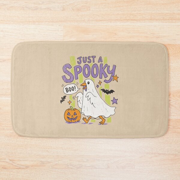 Item preview, Cute Ghost Goose Halloween Pumpkin Boo Graphic designed and sold by Studio Bootleg.