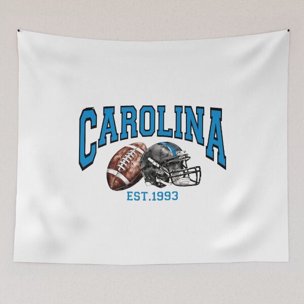 Item preview, Carolina Vintage Football Est 1993 Graphic Tee designed and sold by JamezRoige.