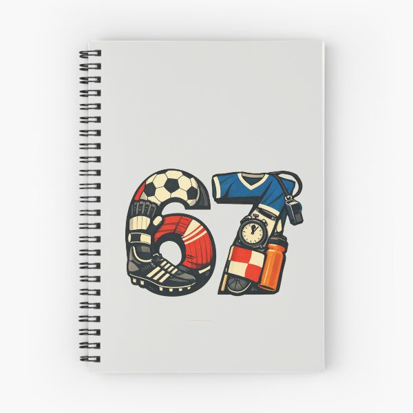 Item preview, six seven meme - 67 FOOTBALL SOCCER designed and sold by DIGOR shop.