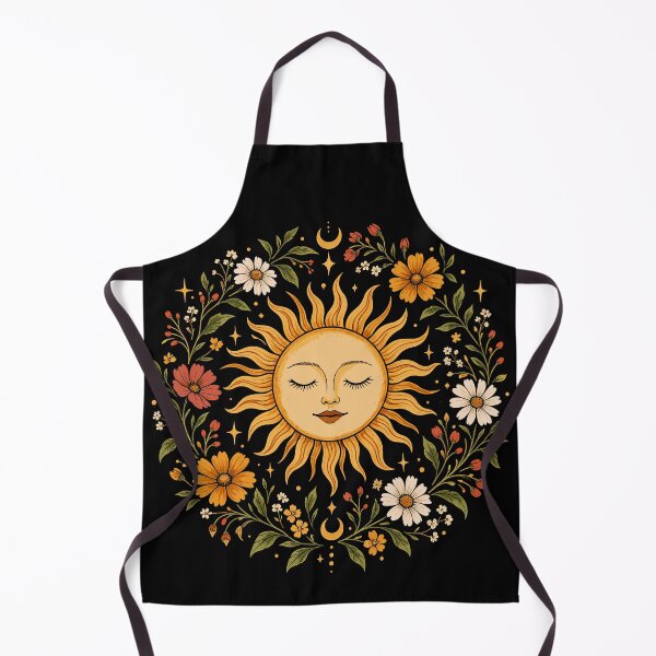 Item preview, Celestial Floral Sun Boho Moon And Wildflower designed and sold by gordonbwyashop.