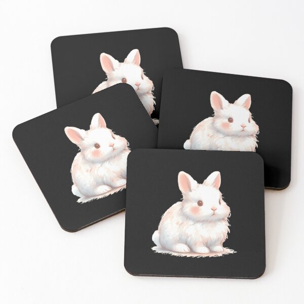 Item preview, Cute Coquette White Rabbit Sketch designed and sold by writtengriffinc.