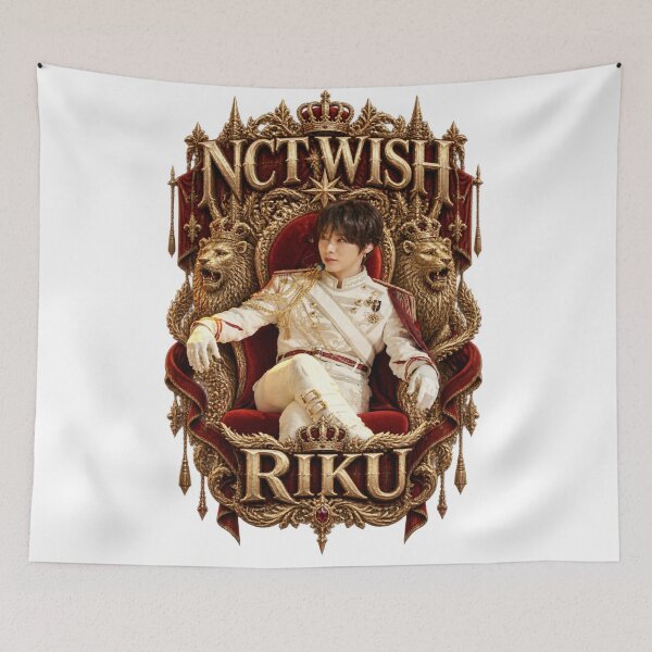 Item preview, NCT WISH RIKU Medieval Royal King Fantasy Portrait Design designed and sold by Valeree Store.