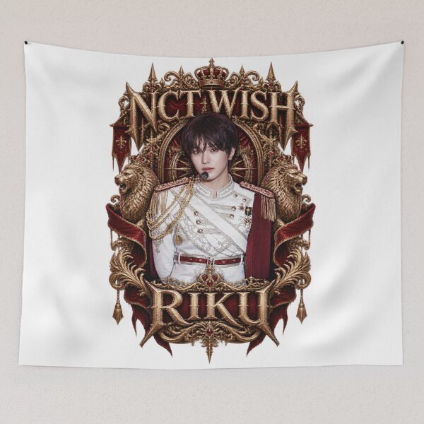 Item preview, NCT WISH RIKU Luxury Golden Palace Idol Merchandise designed and sold by Valeree Store.