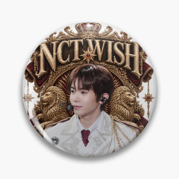Item preview, NCT WISH RYO Royal King Golden Throne Fantasy Kpop Merch designed and sold by Valeree Store.