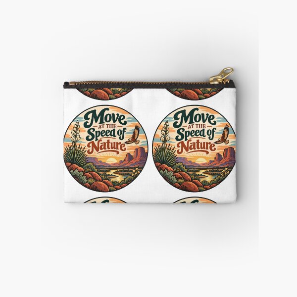 Item preview, Move at the Speed of Nature – Slow Living Wisdom Design designed and sold by FindYouByZ.