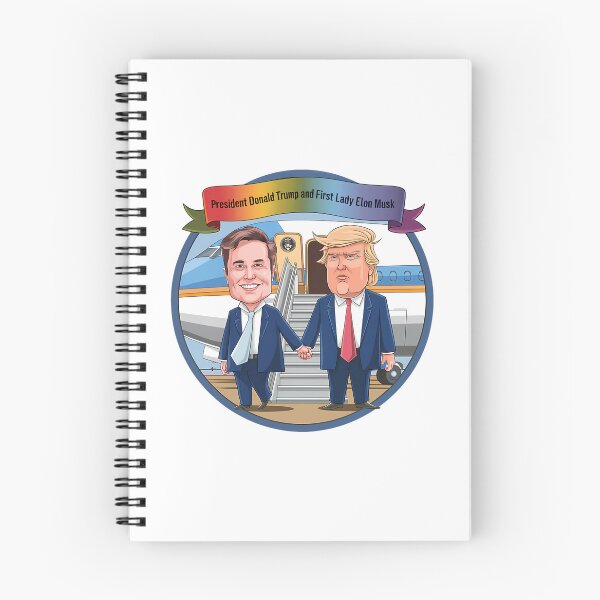 Item preview, Donald Trump And First Lady Elon Musk designed and sold by Anja Gillette.