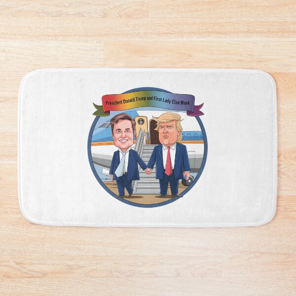 Item preview, Donald Trump And First Lady Elon Musk designed and sold by Anja Gillette.