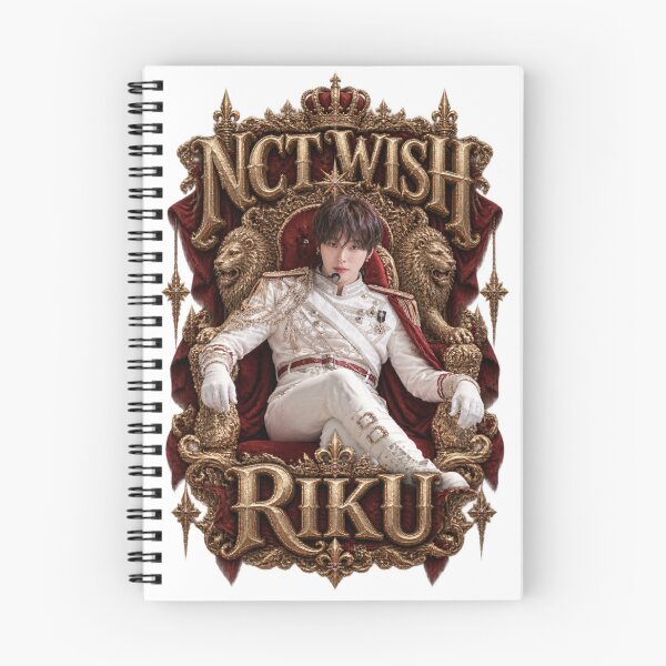 Item preview, NCT WISH RIKU Emperor Golden Throne Royal Fantasy Art designed and sold by Valeree Store.