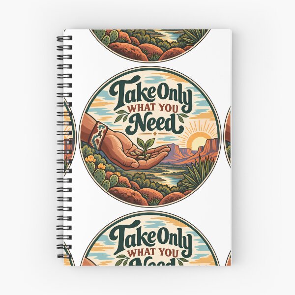 Item preview, Take Only What You Need – Simple Living Nature Wisdom Design designed and sold by FindYouByZ.