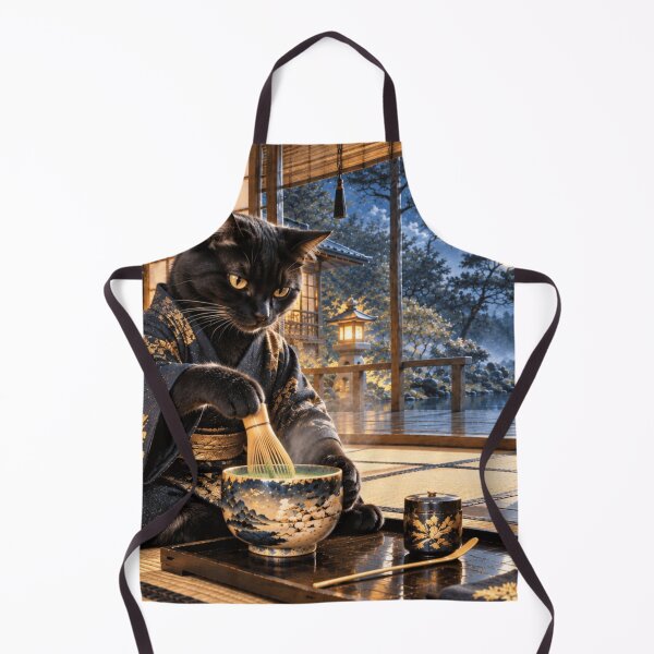 Item preview, Matcha Cat at Tea designed and sold by Silken moonlight .