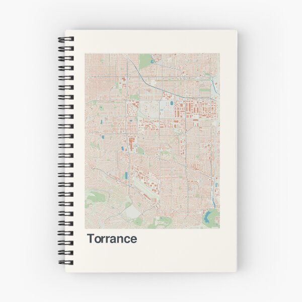 Item preview, Torrance Minimalistic Map Art designed and sold by MapsNerd.