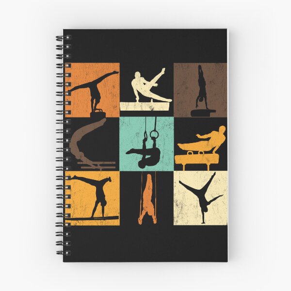 Item preview, Men's Gymnastics Retro Colors designed and sold by Primroaddesigns.