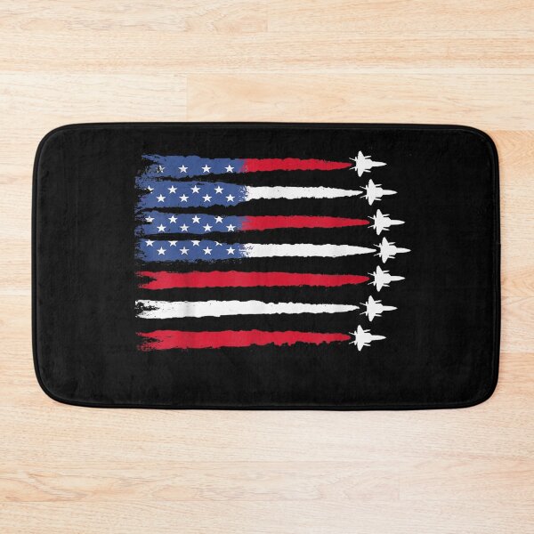 Item preview, Patriotic Red White Blue USA Flag Fighter Jets 4th of July designed and sold by CrinoSwice.