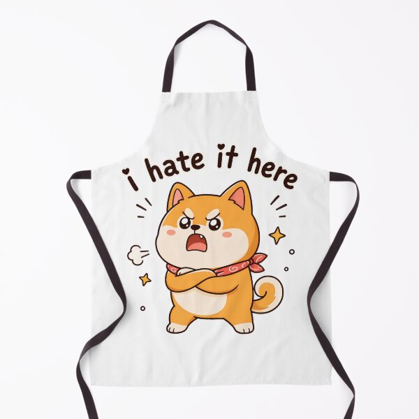 Item preview, I Hate It Here Cute Dog Funny Sarcastic Phrase designed and sold by OlyvieArt.