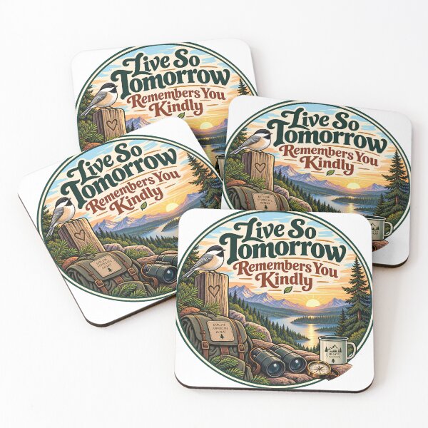 Item preview, Live So Tomorrow Remembers You Kindly – Meaningful Life Wisdom Design designed and sold by FindYouByZ.