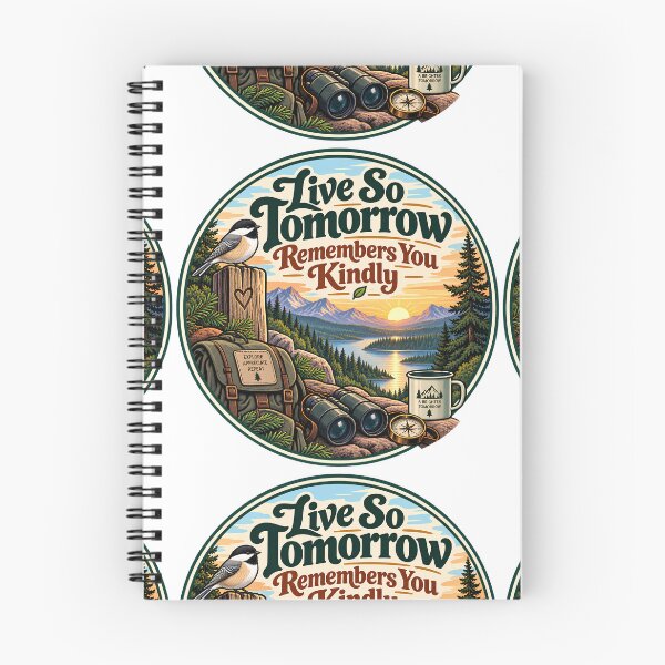 Item preview, Live So Tomorrow Remembers You Kindly – Meaningful Life Wisdom Design designed and sold by FindYouByZ.