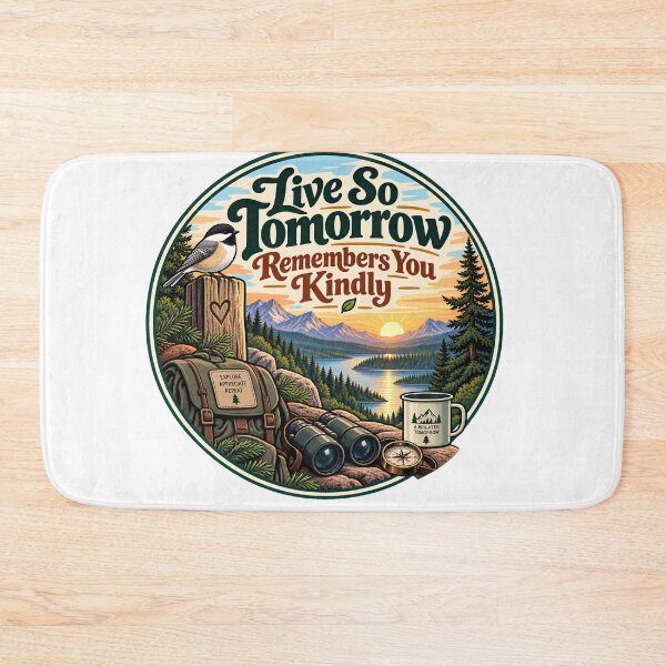 Item preview, Live So Tomorrow Remembers You Kindly – Meaningful Life Wisdom Design designed and sold by FindYouByZ.