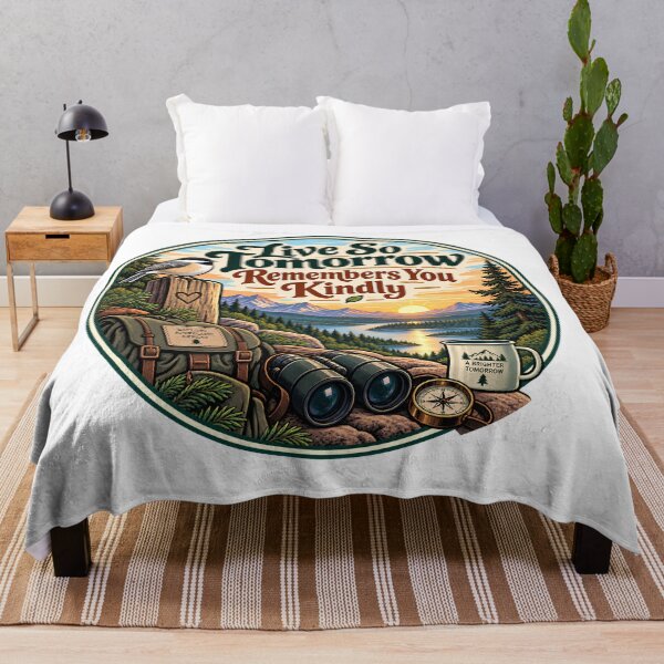 Item preview, Live So Tomorrow Remembers You Kindly – Meaningful Life Wisdom Design designed and sold by FindYouByZ.
