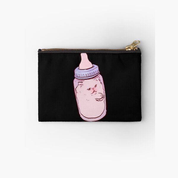 Item preview, I Draw Baby Bottle Persian Kitten  Cursed Cat Meme designed and sold by writtengriffinc.