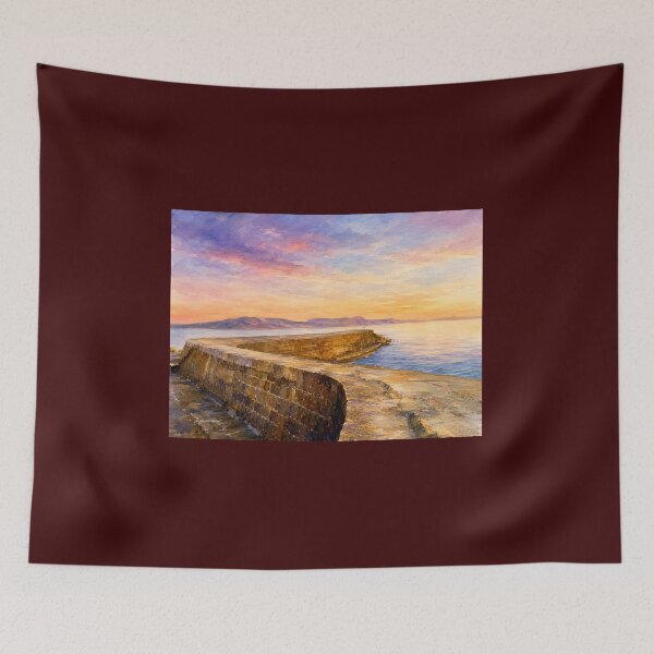 Item preview, The Cobb in Lyme Regis designed and sold by Evelina77swiss.