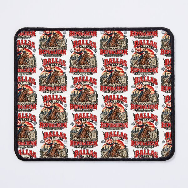 Item preview, Dallas Texas Patriotic Cowboy American Heritage Retro Design designed and sold by QSoShop.
