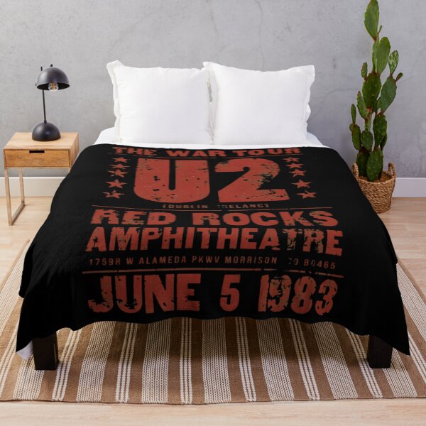 Item preview, U2S The Wars Tour Red Rocks 1983 designed and sold by Medesigns17.