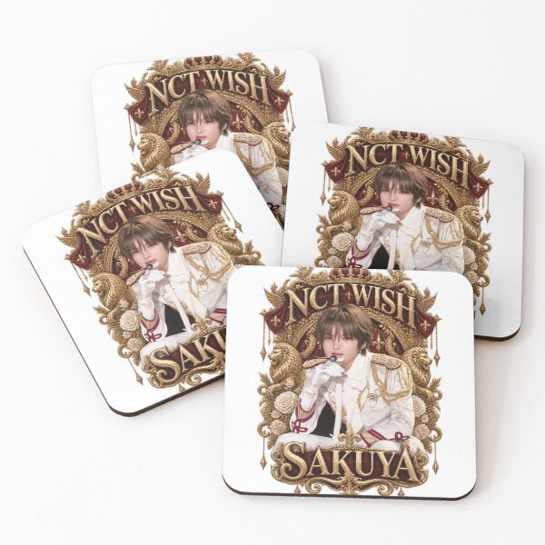 Item preview, NCT WISH SAKUYA Royal King Golden Throne Fantasy Kpop Merch designed and sold by Valeree Store.