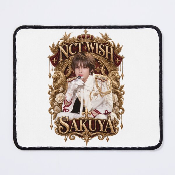 Item preview, NCT WISH SAKUYA Royal King Golden Throne Fantasy Kpop Merch designed and sold by Valeree Store.