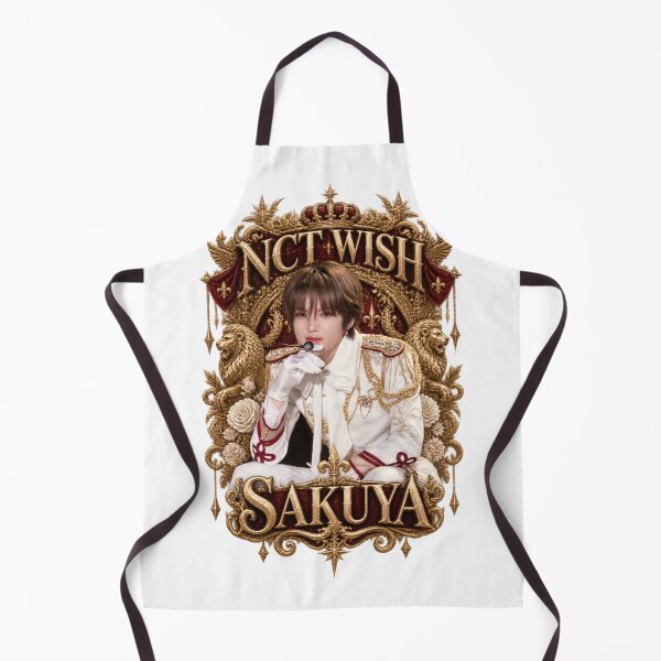Item preview, NCT WISH SAKUYA Royal King Golden Throne Fantasy Kpop Merch designed and sold by Valeree Store.