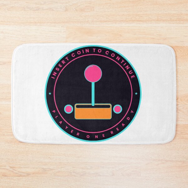Item preview, Insert Coin To Continue Player One Ready Retro Arcade T-Shirt designed and sold by Mega-Shopping.