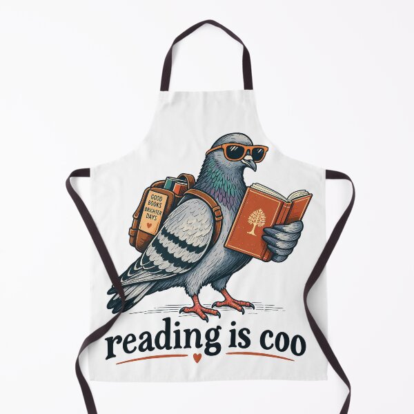 Item preview, Reading Is Coo Funny Dove Reading Book designed and sold by gordonbwyashop.
