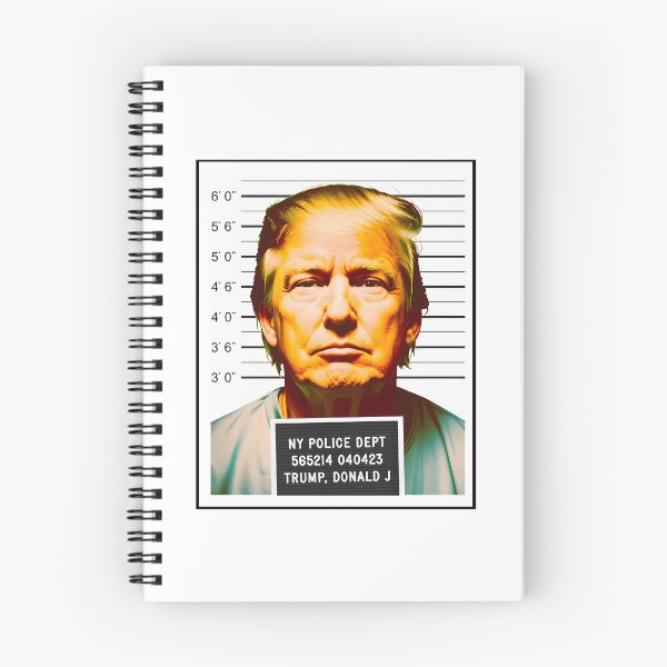 Item preview, Humorous Deepfake Mugshot T-Shirt Of Donald Trump - Fake Trump Mugshot Political designed and sold by Anja Gillette.