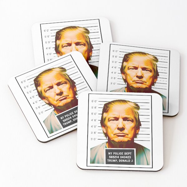 Item preview, Humorous Deepfake Mugshot T-Shirt Of Donald Trump - Fake Trump Mugshot Political designed and sold by Anja Gillette.