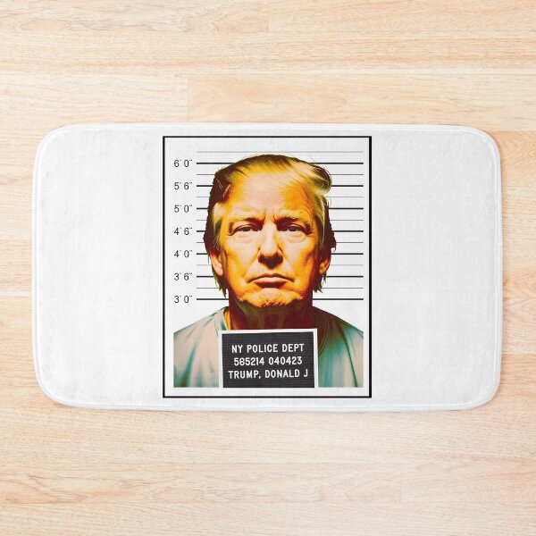 Item preview, Humorous Deepfake Mugshot T-Shirt Of Donald Trump - Fake Trump Mugshot Political designed and sold by Anja Gillette.