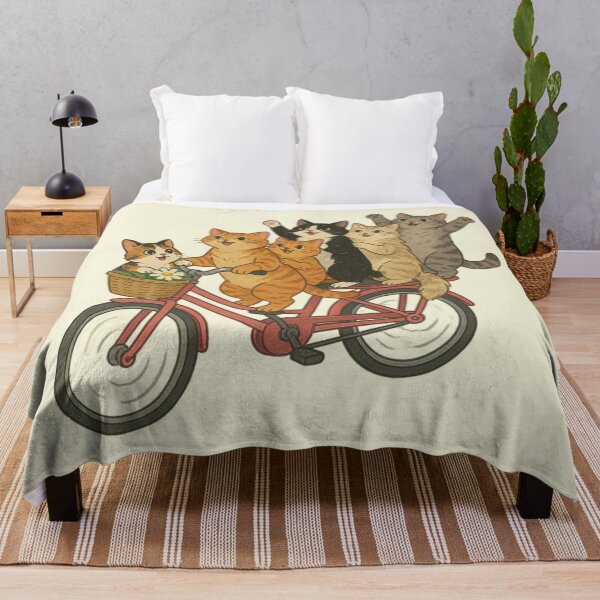 Item preview, Cats on Bicycle designed and sold by chillaxcats.