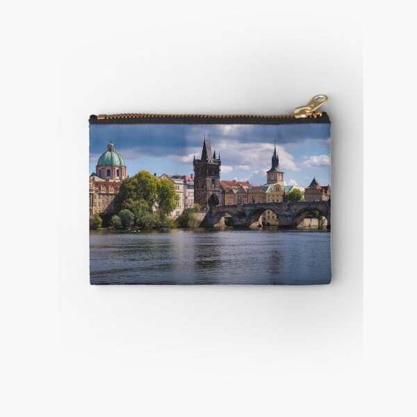 Item preview, Panoramic view of Charles Bridge and Old Town Prague across the Vltava River designed and sold by RastislavS.