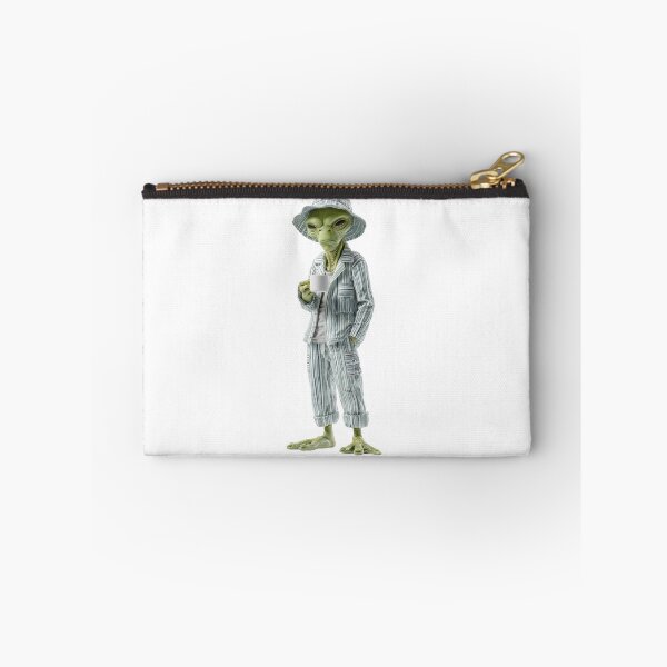 Item preview, Alien in Striped Suit designed and sold by LuxChu.