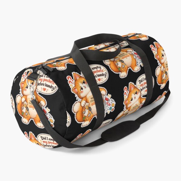 Item preview, NAGGINGCAT3 BY NAGGINGSTICKERSCO. DID I EMPTY MY POCKETS BEFORE LAUNDRY? MUNDANE COLLECTION | BLACK Edition | No.06 designed and sold by LaMaisonOfMY.