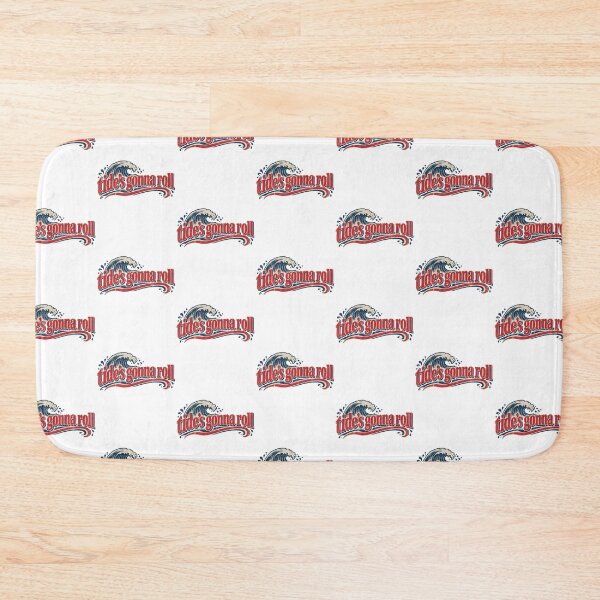 Item preview, Tide's Gonna Roll Vintage Ocean Wave Retro Surfing Design designed and sold by QSoShop.