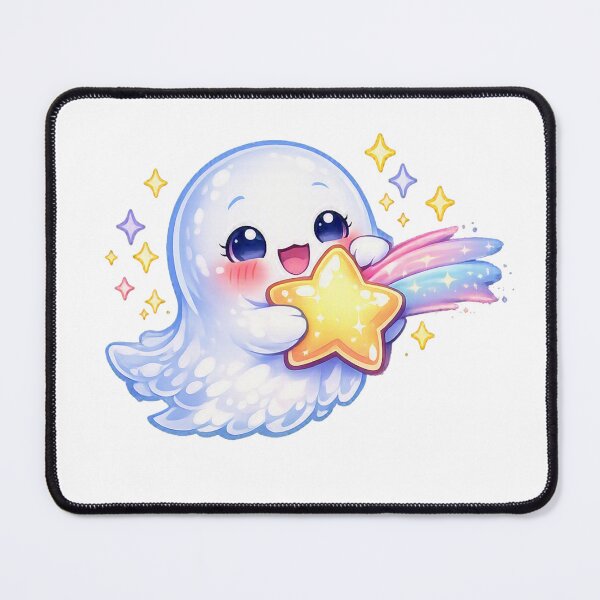 Item preview, Star Magic Ghost Pastel Kawaii Sparkle Spirit Art designed and sold by Sommium .