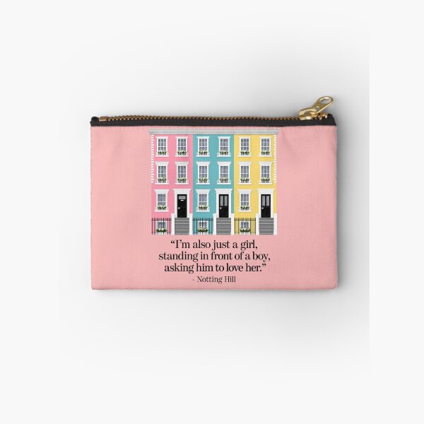 Item preview, Pastel Townhouses and a Notting Hill Quote designed and sold by Ribeiro-Art.