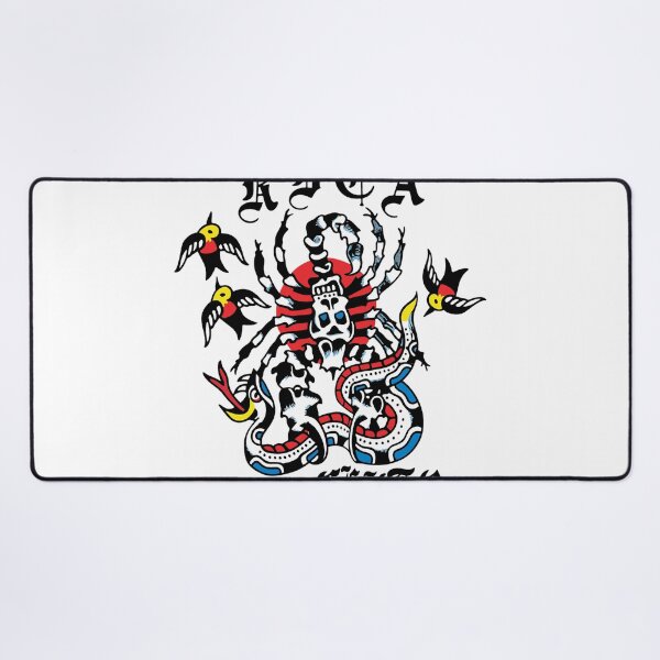 Item preview, Traditional Tattoo Scorpion Skeleton Snake Art designed and sold by Dannchamberger.