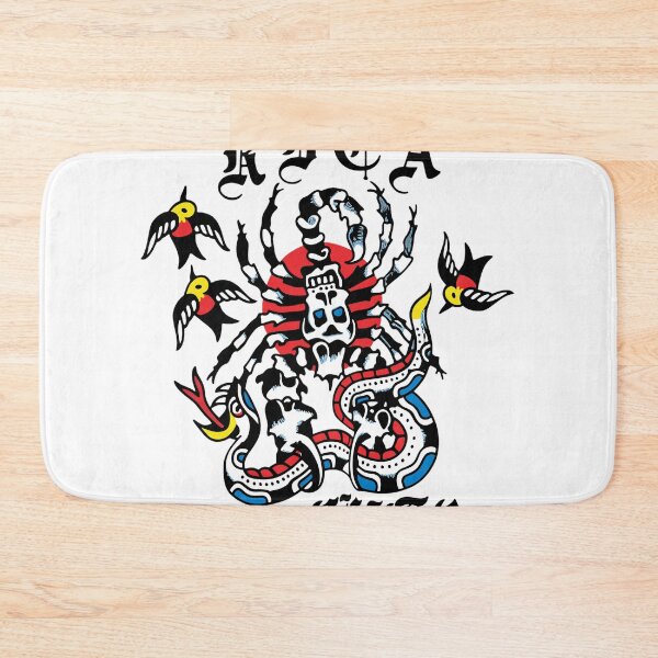 Item preview, Traditional Tattoo Scorpion Skeleton Snake Art designed and sold by Dannchamberger.