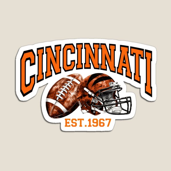 Item preview, Retro Cincinnati Football Vintage Est 1967 designed and sold by MaisTram.