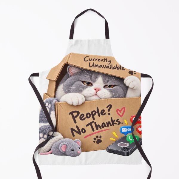 Item preview, Currently Unavailable Introvert Cat designed and sold by HoloHugDesigns.