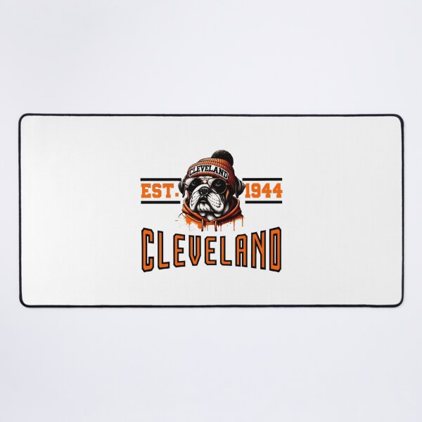Item preview, Cleveland Bulldog Retro Style Graphic Tee designed and sold by SeriRieke.
