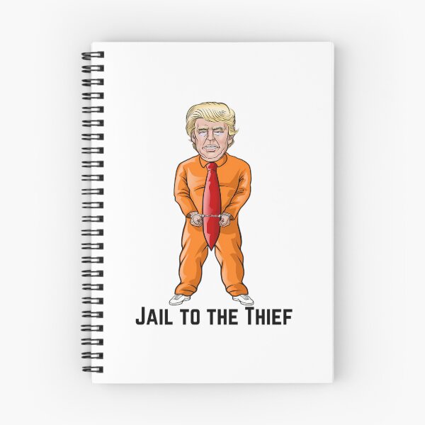 Item preview, Jail To The Thief Send Trump To Jail Lock Him Up designed and sold by Anja Gillette.