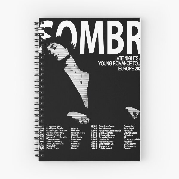 Item preview, Sombr Europe Tour 2026 designed and sold by ArtisticWild.