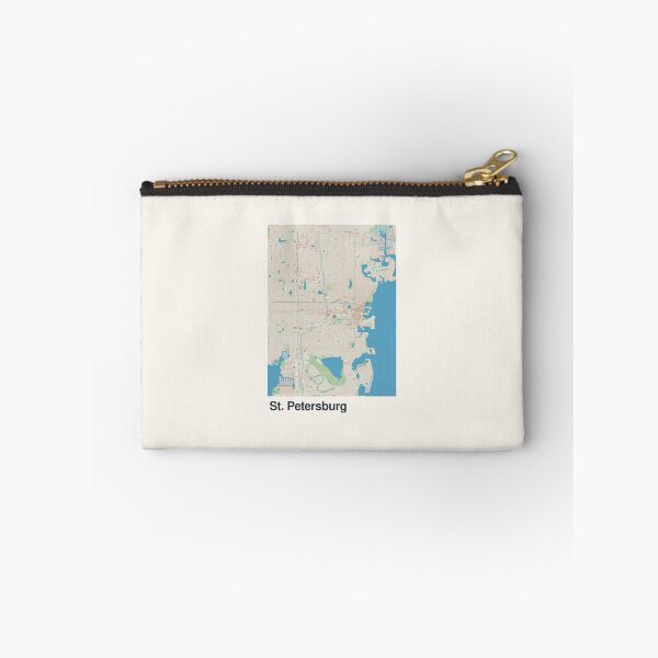 Item preview, St. Petersburg Minimalistic Map Art designed and sold by MapsNerd.